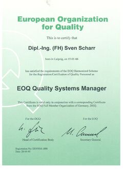 EOQ Quality Systems Manager